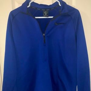 Nike quarter zip, violet, thick and soft